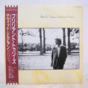 DAVID SYLVIAN /  BRILLIANT TREES JAPAN ISSUE LP RE W/OBI, INSERT - Picture 1 of 8