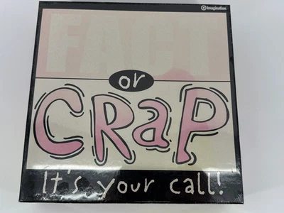 Fact or Crap Trivia Party Game by Imagination Sealed New 5923 Adult Fun Game Nig - Image 1 of 4