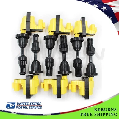 New Ignition Coil 6PCS for 93-97 Infiniti J30 3.0L/ 90-96 Nissan 300ZX 3.0L - Image 1 of 4