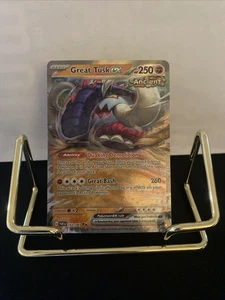 Great Tusk ex 053/091 SV: Paldean Fates Holo - Bild 1 von 2