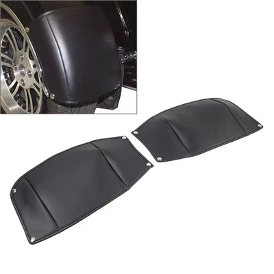 Black Rear Mudguard Bra For Harley Street Glide Tri Glide Ultra Classic FLHTCUTG - Imagen 1 de 4