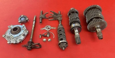 08-09 2008 2009 Suzuki GSXR 600 OEM transmisión caja de cambios eje de engranajes horquilla tambor Foto 1 de 4