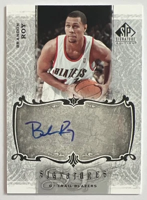 Brandon Roy 2006-07 Sp Signature Edition Signatures Autograph RC #SPS-RY Blazers - Image 1 of 2