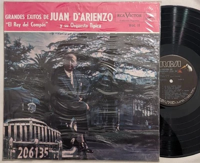 Juan D'Arienzo GRANDES EXITOS VOL II El Rey del Compas RCA import 05(0121)00163 - Image 1 of 4