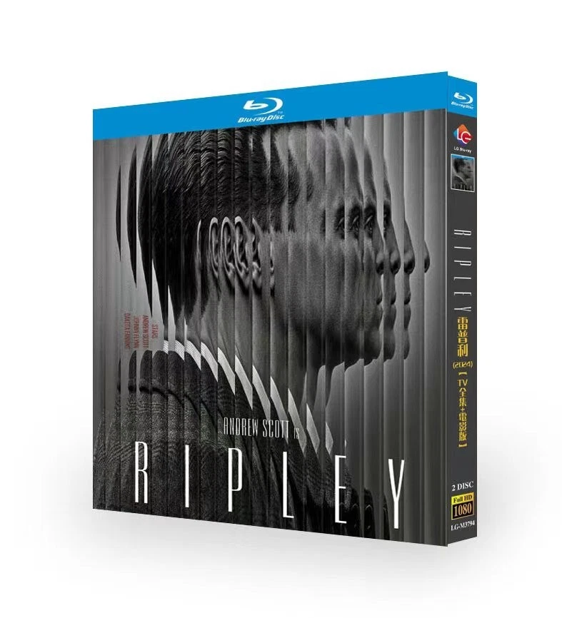 Ripley (2024) English TV Series 1080P All Region free 2 Disc Boxed