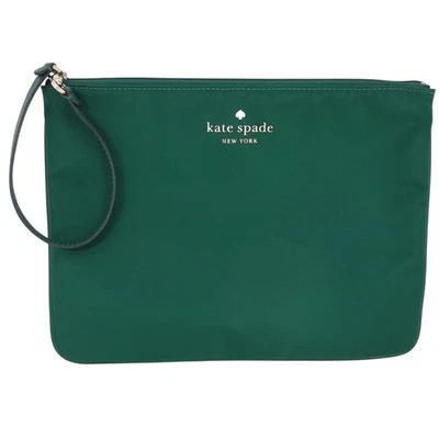 Bolso sin asas Kate Spade New York verde de nailon Foto 1 de 3