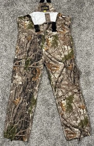 Cabela's Zonz Woodlands Hunting Bib Unisex Cargo Pockets Full Zip Size Medium - Picture 1 of 11
