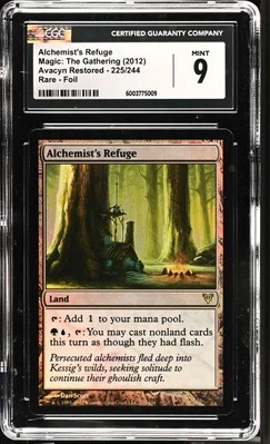 ALCHEMIST'S REFUGE Avacyn Restored Foil Rare CGC 9 MTG [Nostalgium] - Image 1 of 2