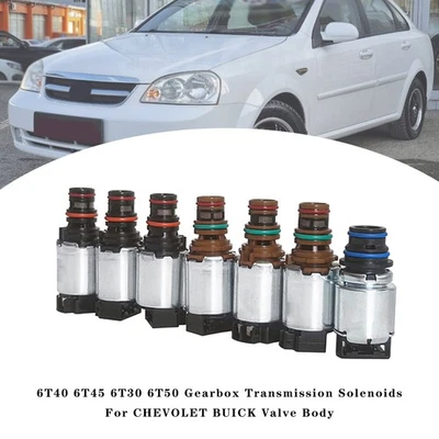 6T40 6T45 6T30 Gearbox Transmission Solenoids For CHEVOLET BUICK Valve Body U - Image 1 of 4