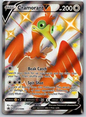 Cramorant V - SWSH086 SWSH: Sword & Shield Promo Cards NM - Image 1 of 2