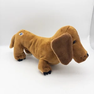 Ganz Webkinz Signature Miniature Dachshund 16” Brown Weiner Dog Puppy Plush - Picture 1 of 8