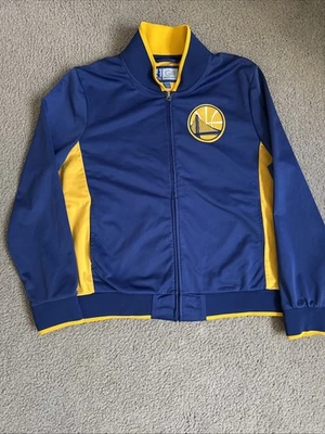 G III By Carl Banks Golden State Warriors Warm Up Jacket XL NBA 4 Her Basketball - Image 1 of 4