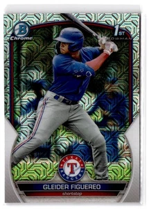 2023 Bowman Gleider Figuereo #BCP-59 Chrome Prospects Mojo Refractors Rangers - Picture 1 of 2