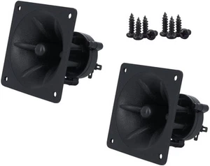 2 Pack Component Square Tweeter 3.25" x Piezo Horn Element Replacement... - Picture 1 of 9