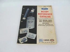Vintage Car Maintenance Manual 1966 Ford Ready Reference Catalog Parts - Picture 1 of 2