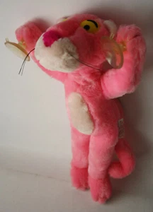 SELTEN VINTAGE 1989 PINK PANTHER 13 ZOLL PLÜSCHPUPPE MIT SAUGKAPPEN DAKIN KOREA NEU! - Bild 1 von 7