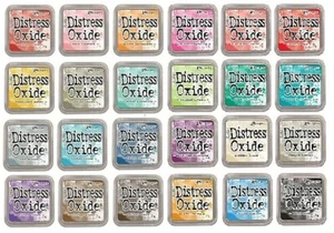 Tim Holtz Ranger Distress Oxide Ink Pads Various Colours for Cardmaking Crafts - Picture 1 of 74