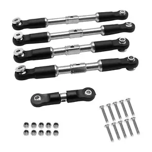 5Pcs Steering Links High Strength RC Car Pull Rod for 1/7 1/8 Modification - Picture 1 of 6
