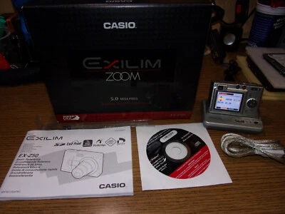 Neuwertig und in OVP : CASIO Exilim EX-Z50 Digitalcamera - Bild 1 von 4