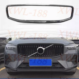 For Volvo XC60 2018-2021 ABS Glossy Black Exterior Front Grille Grill Frame 1pcs - Picture 1 of 6