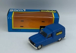 Vintage Solido 1/43 Renault 4 no. 42 Collectible Diecast Car - Picture 1 of 10