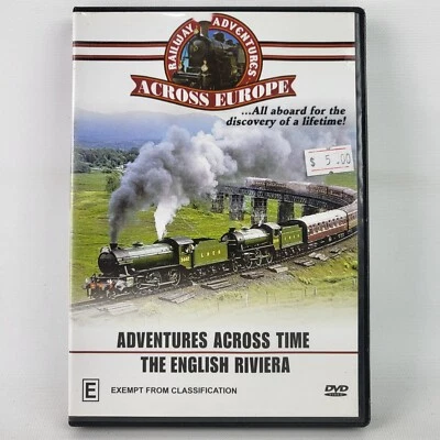 Railway Adventures Across Europe DVD - Adventures Across Time / English Riviera - Image 1 of 3