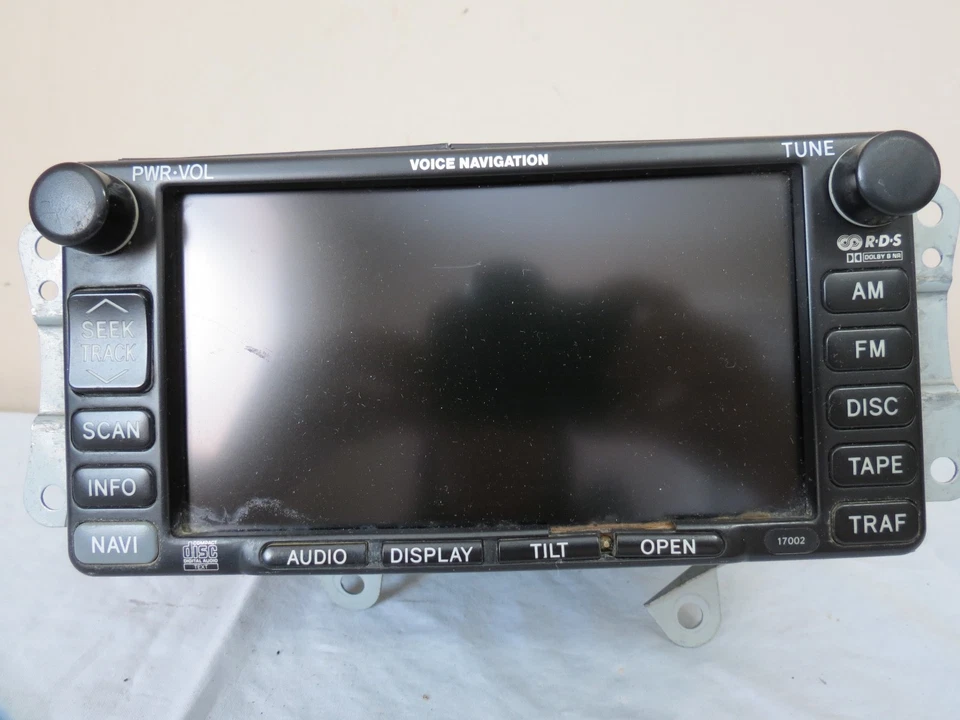 ✅ 02-03 Lexus es300 es330 GPS navegación por voz AM FM reproductor de cinta de CD pantalla OEM Foto 1 de 1