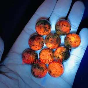 10 piezas Bola de cuarzo natural zoisita esfera cristalina de cuarzo Reiki curación 15 mm+ - Imagen 1 de 12