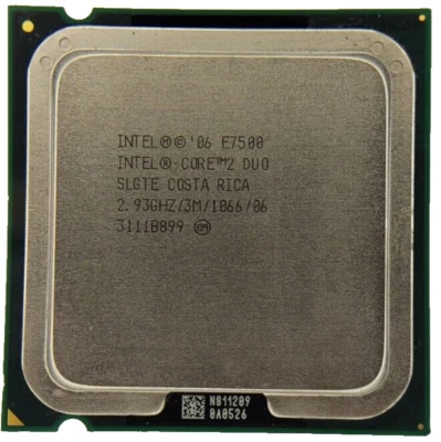 Intel Core 2 Duo E7500 2.93GHz Dual-Core (NQ410AV) Processor - Image 1 of 2