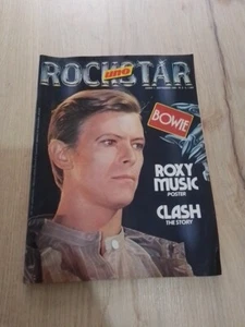 Rockstar N 2 1980 David Bowie Clash NO Poster - Foto 1 di 4