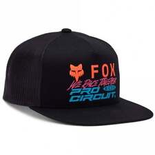 Fox Racing Men's MX Casuals PRO CIRCUIT Snapback Hat/Cap (Black)
