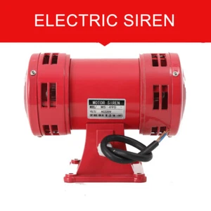 Industry Security Electric Motor Driven Alarm 140DB Air Raid Horn Siren Alarm - Picture 1 of 10