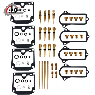 4 Sets Carburetor Rebuild Kit for KAWASAKI Z 650 B B KZ 650 1977 Foto 1 de 4