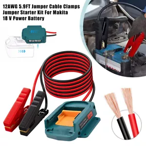 Für Makita 18V Power Akku Starter Starthilfe Set 12 AWG Auto Booster Kabel - Bild 1 von 23