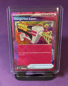 Dangerous Laser Ace Spec Rare Pink Holo Trainer 058/064 Pokemon Shrouded Fable - Picture 1 of 2