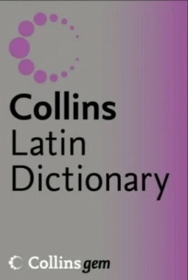 Collins Gem - Latin Dictionary Paperback Book The Fast Free Shipping - Image 1 of 2
