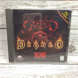 Diablo Original PC CD ROM 1996 PC Game Rare Blizzard Entertainment Video Game