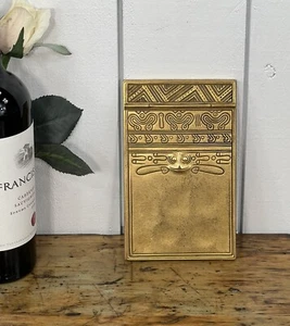 Antiguo soporte de almohadilla Tiffany Studios NY de principios del siglo XX INDIO AMERICANO #1188 bronce EE. UU. - Imagen 1 de 12