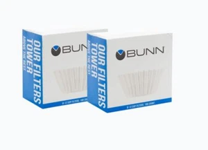 2 Boxes-Bunn Coffee Filters 100 Ct - Picture 1 of 1
