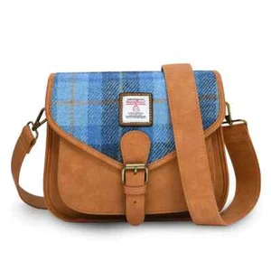 Harris Tweed Saddle Bag - Picture 1 of 30