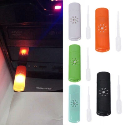 Mini USB Car Aromatherapy Diffuser Aroma Humidifier Essential Oil Fresh Home New - Image 1 of 4