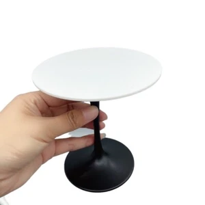 1:6TH Scale Dolls House Miniature Modern Round Tables Dining Room Furniture - Picture 1 of 15