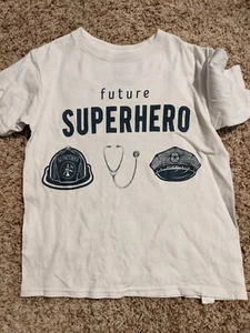 boys size 6 short sleeve first responder T-shirt - Picture 1 of 1