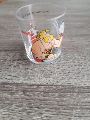 Astérix - © 1999 - verre à "moutarde" NUTELLA - Photo 1/4
