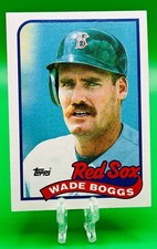 1989 Topps #600 Wade Boggs Red Sox HOF NM