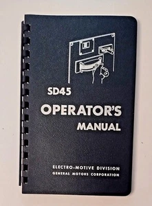SD45 Bedienungsanleitung 1966. Electro-Motive Div. General Motors Corporation. GM. - Bild 1 von 12