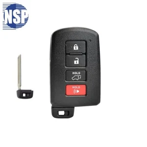 NSP HYQ14FBA 4-BTN L,U,P,H SMART KEY - FCC: HYQ14FBA - OE:89904-0R080 - Picture 1 of 1