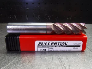 Fullerton Tool 20mm Solid Carbide Endmill 5 Flute 37727 (LOC1303B) - Picture 1 of 5