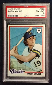 1978 Topps Baseball #173 Robin Yount Brewers PSA 8 $4.25 Shipping - Picture 1 of 2