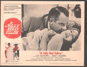 Jolly Bad Fellow 11"x14" Lobby Card #1 Janet Munro Leo McKern
